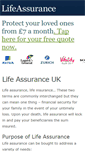 Mobile Screenshot of lifeassurance.org